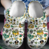 Green Bay Packers Crocs for Adults Kids Womens Mens 4