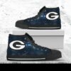 Green Bay Packers Football 2 Custom Canvas High Top Shoes L98 3