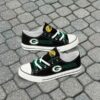 Green Bay Packers Football 2 Gift For Fans Low Top Custom Canvas S 2