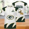 Green Bay Packers Football 5 Polo Shirt L98 3