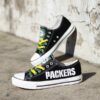 Green Bay Packers Football Gift For Fans Low Top Custom Canvas Sho 2