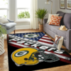 Green Bay Packers Living Room Area Rug DTTRUG1702095 2