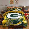 Green Bay Packers Logo 3D Printed Duvet Cover Bedding Set 2