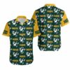 Green Bay Packers Mickey and Flowers Hawaii Shirt and Shorts Summer Co 2