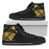 Green Bay Packers Nightmare Freddy Custom Canvas High Top Shoes L9 2