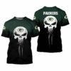 Green Bay Packers Skull For Men’s And Women’s Gift For Fan 3D 3