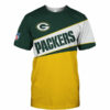 Green Bay Packers T-shirt 3D new style Short Sleeve gift for fan 2