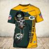 Green Bay Packers T-shirt Cute Death gift for men 3