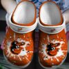 HOT MLB Team Baltimore Orioles Orange-White Crocs Shoes • Trusted Shopping Online in the world 2