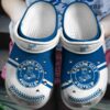 HOT MLB Team Kansas City Royals Blue-White Crocs Shoes 2