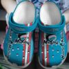 HOT MLB Team Miami Marlins Blue Crocs Shoes 2