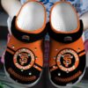 HOT MLB Team San Francisco Giants Orange-Black Crocs Shoes 2