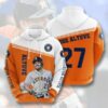 Houston Astros MLB 27 Jose Altuve Gift For Fan 3D Hoodie All Over Prin 3