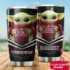 Houston Texans Baby Yoda Tumbler Custom Name 3