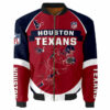 Houston Texans Bomber Jacket Graphic Running men gift for fans 2