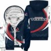 Houston Texans Fleece Jacket 3D curve great fleece hoodie 3