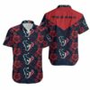 Houston Texans Flowers Hawaii Shirt and Shorts Summer Collection H97 3