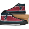 Houston Texans Football 1 Custom Canvas High Top Shoes L98 2