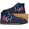 Houston Texans Football 4 Custom Canvas High Top Shoes L98 2