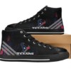 Houston Texans Football 7 Custom Canvas High Top Shoes L98 3