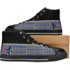 Houston Texans Football 8 Custom Canvas High Top Shoes L98 3