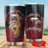 Houston Texans Girl Custom Name Tumbler 2