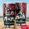 Houston Texans Grogu Mickey Groot Custom Name Tumbler 3