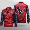 Houston Texans Leather Jacket Gift for fans 3