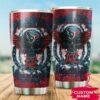 Houston Texans Metallica Custom Name Tumbler 3