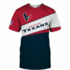 Houston Texans T-shirt 3D new style Short Sleeve gift for fan 3