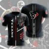 Houston Texans T-shirt 3D Performance Short Sleeve 3