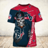 Houston Texans T-shirt Cute Death gift for men 2