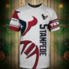 Houston Texans T-shirt Graphic balls gift for fans 2