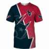 Houston Texans T-shirt Zigzag graphic Summer gift for fans 2