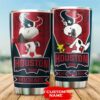 Houston Texans Tumbler Snoopy 12 custom name 2