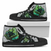 Hulk Punch Carolina Panthers High Top Shoes 3