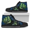 Hulk Punch Indianapolis Colts Custom Canvas High Top Shoes L98 2