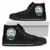 I Will Not Keep Calm Miami Dolphins Custom Canvas High Top Shoes L 2