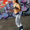 Incredible Patterns Luxury Nice Los Angeles Chargers Leggings 4