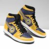 Indiana Pacers NBA Fashion Sneakers Basketball Shoes Leather High Top 3