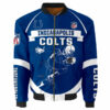 Indianapolis Colts Bomber Jacket Graphic Running men gift for fans 3