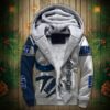 Indianapolis Colts Fleece Jacket 3D Graphic balls 3