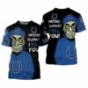 Indianapolis Colts Skull Haters Silence I Kill You Men’s And Women 2