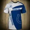 Indianapolis Colts T-shirt 3D “Build the monster” Short Sleeve 3