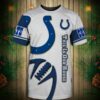 Indianapolis Colts T-shirt Graphic balls gift for fans 3