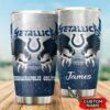 Indianapolis Colts Tumbler MTLC Custom Name 3