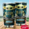 Jacksonville Jaguars Baby Yoda Tumbler Custom Name 2