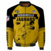 Jacksonville Jaguars Bomber Jacket Graphic Running men gift for fans 3