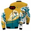 Jacksonville Jaguars Bomber Jacket graphic ultra-balls 3