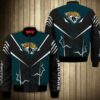 Jacksonville Jaguars bomber Jacket lightning graphic gift for men 2